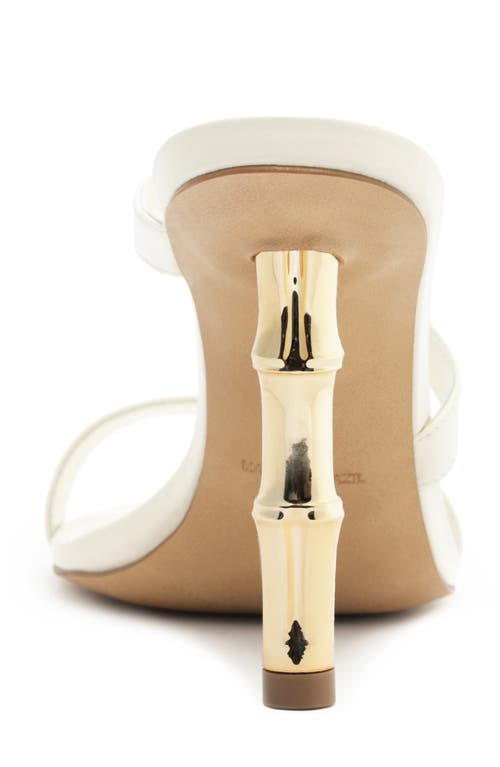 Arezzo Brooke High Stiletto Sandal In White