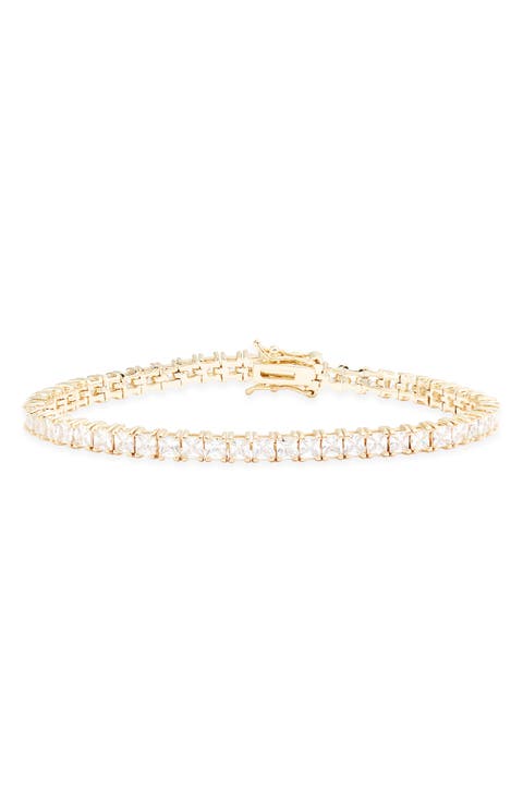 Cubic Zirconia Tennis Bracelet