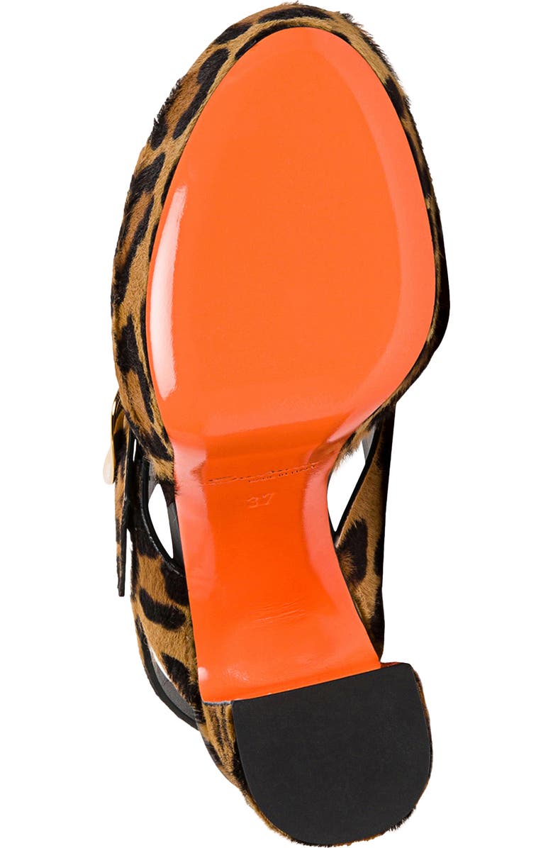 Santoni Bruxel Slingback Platform Sandal, Alternate, color,