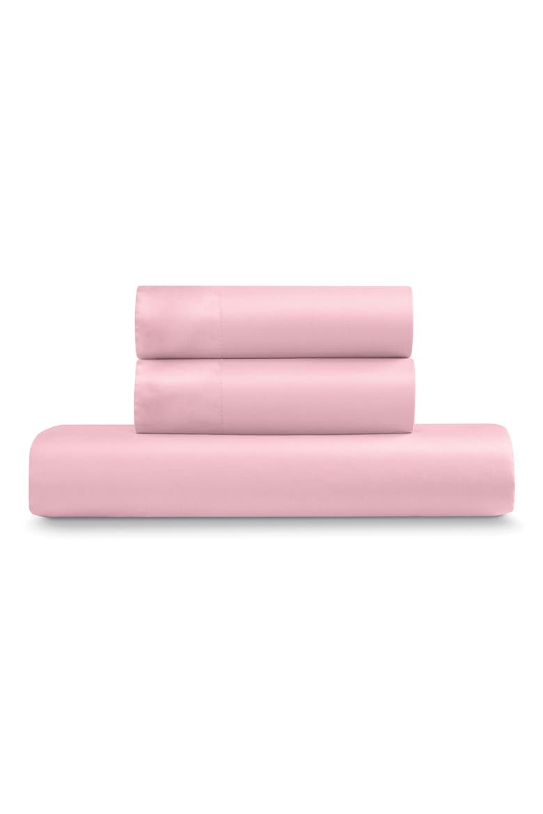 300 Thread Count CottonDuvet Cover & Sham Set, Main, color, BLUSH