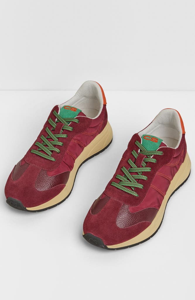 Sawyer Sneaker, Main, color, Merlot