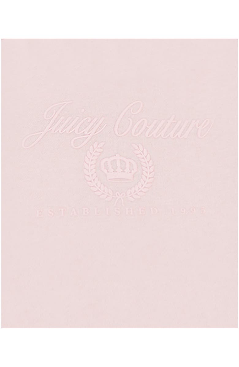 Juicy Couture Kids' Short Sleeve Hoodie & Fleece Pants Set, Alternate, color,