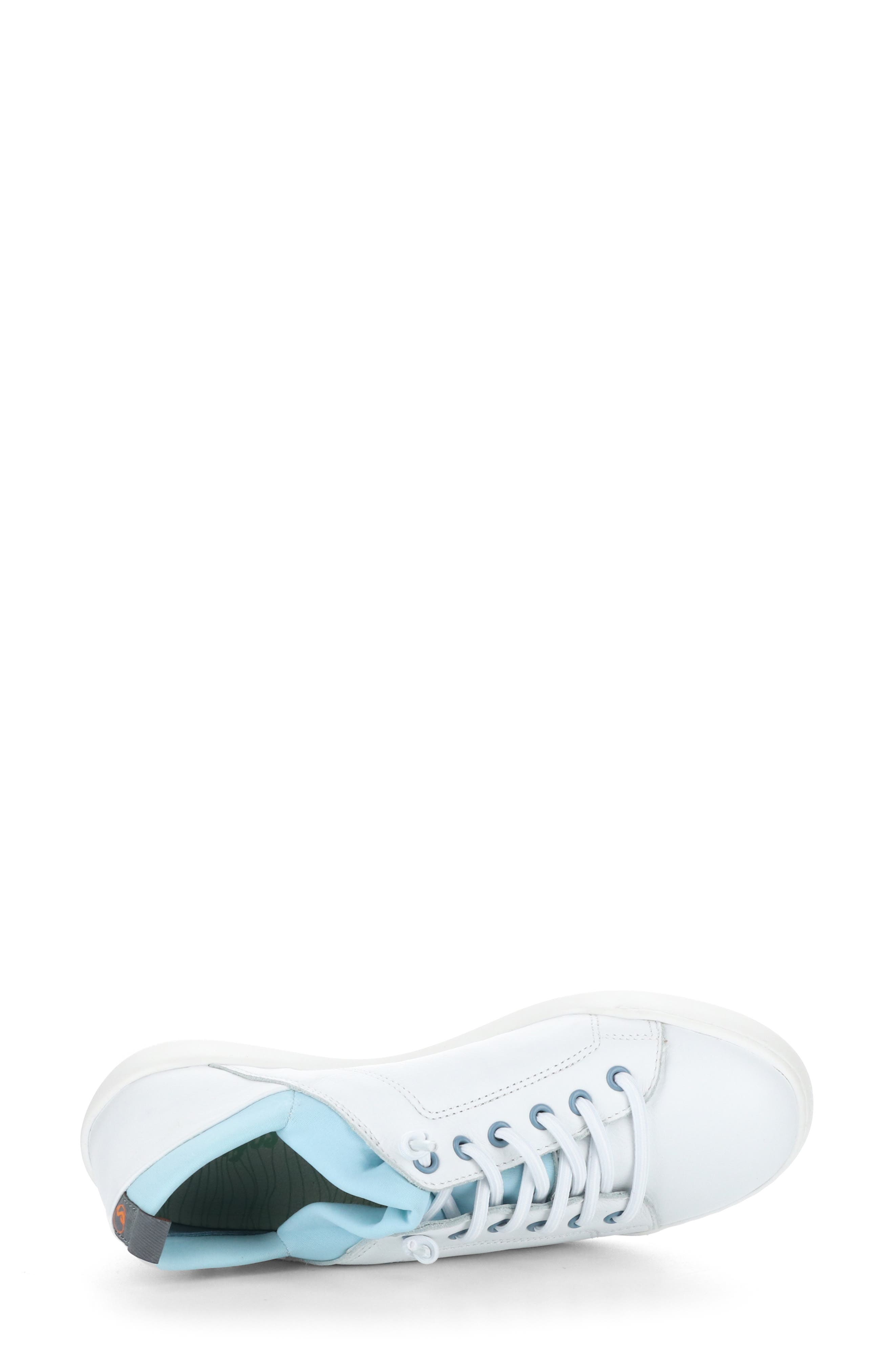 Fly London Softinos by Fly London Bonn Sneaker, Alternate, color, 007 White Smooth Leather