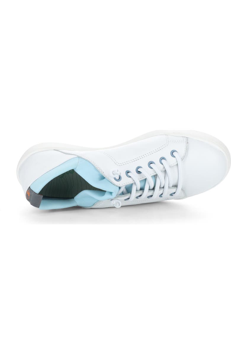 Fly London Softinos by Fly London Bonn Sneaker, Alternate, color, 007 White Smooth Leather