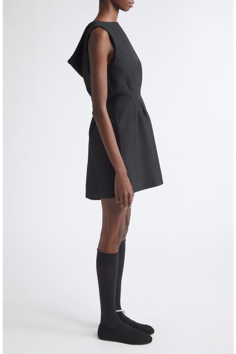 Flirt Sleeveless Minidress, Alternate, color, NOIR