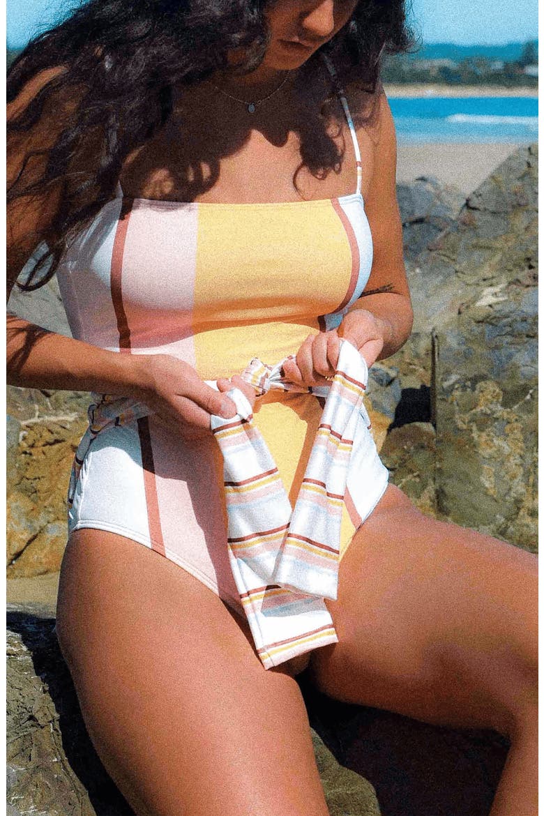Feeling Sunny One-Piece Swimsuit, Alternate, color, MULTI