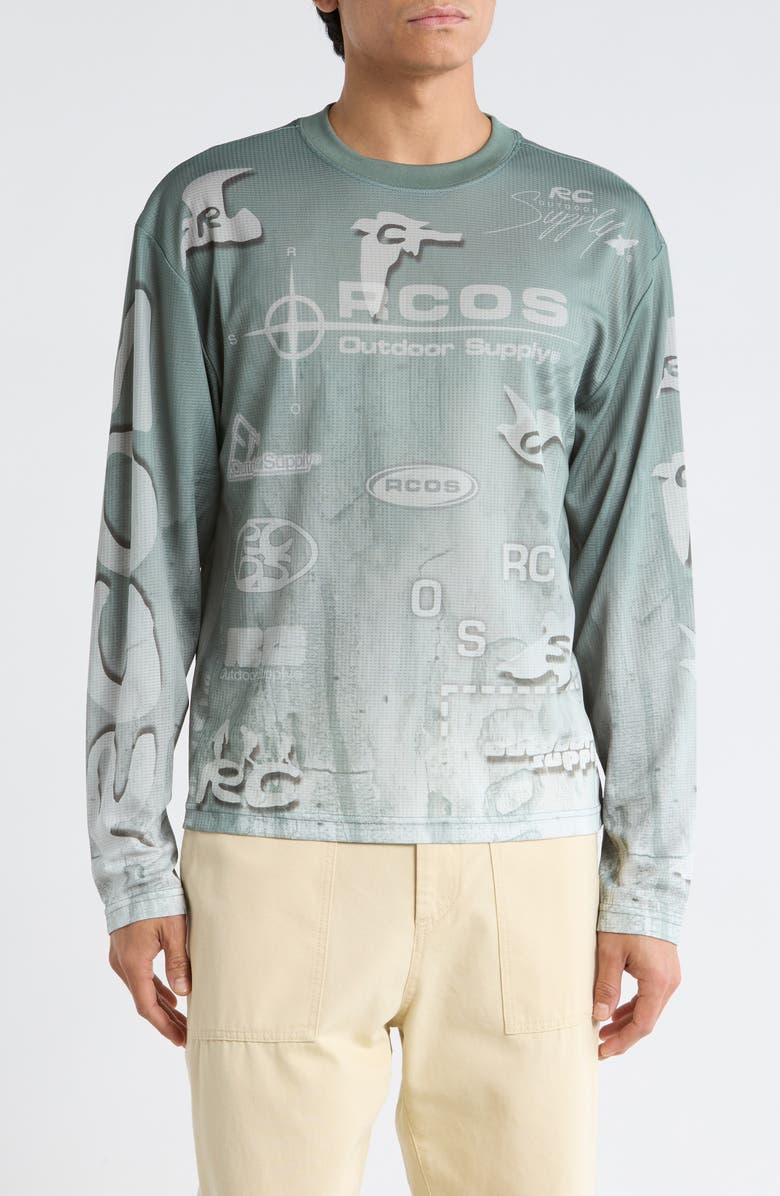 RC Outdoor Supply Owens Long Sleeve T-Shirt, Main, color, Linchen Tree Bark