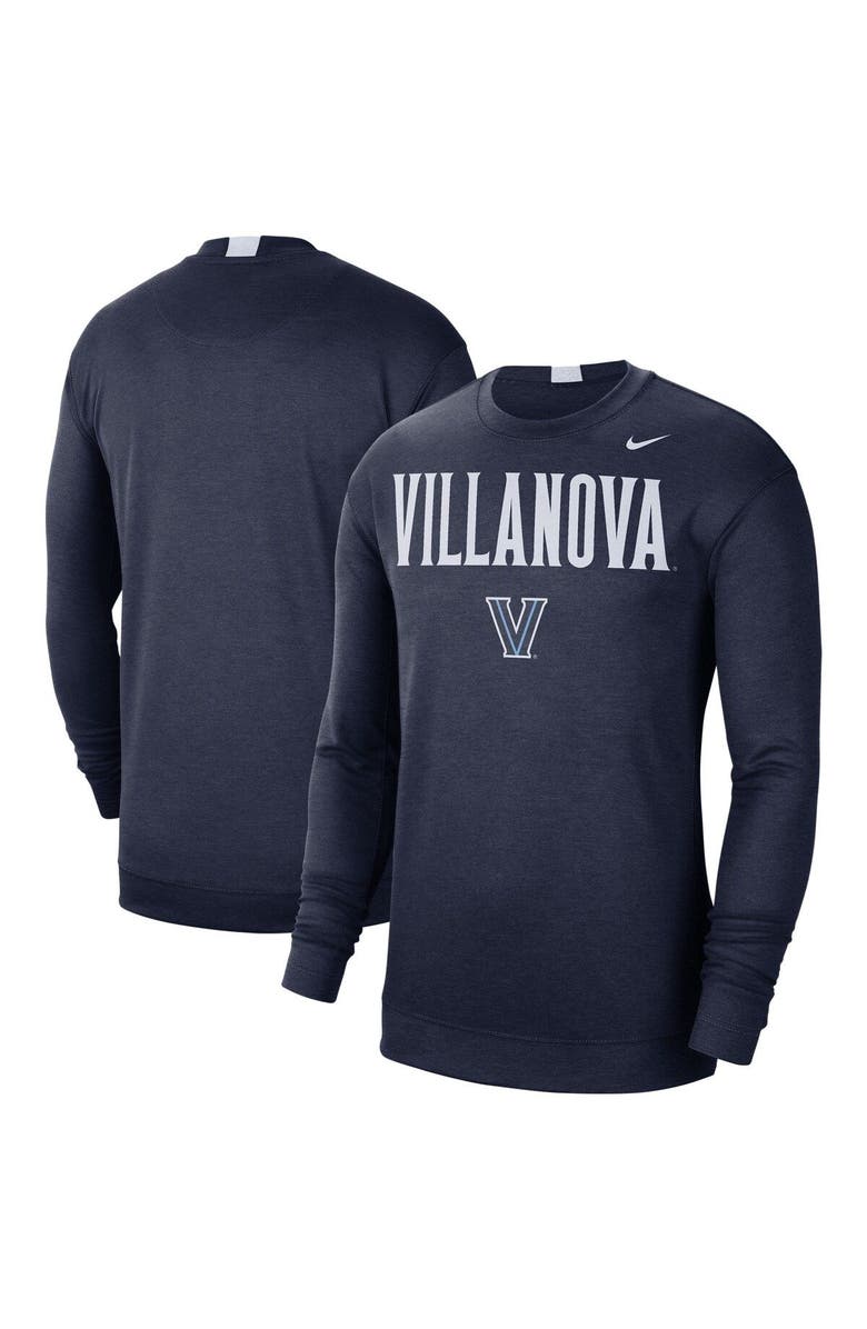 Nike Men's Nike Navy Villanova Wildcats 2021/22 Basketball Team Spotlight Performance Long Sleeve T-Shirt, Alternate, color, 