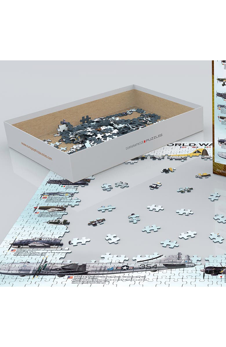 Eurographics World War II Aircraft 1000 Piece Puzzle, Alternate, color, Multicolored