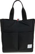 Thom Browne Twill Pocket Tote