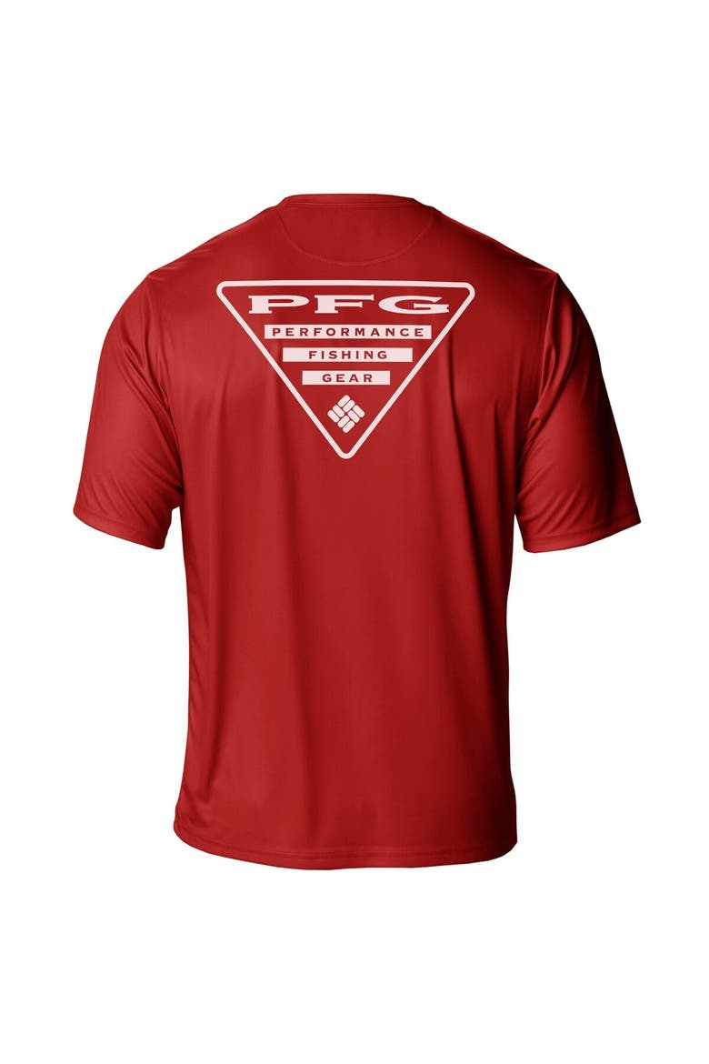 Men's  Red Florida Panthers Terminal Tackle Omni-Shade T-Shirt, Alternate, color, Red