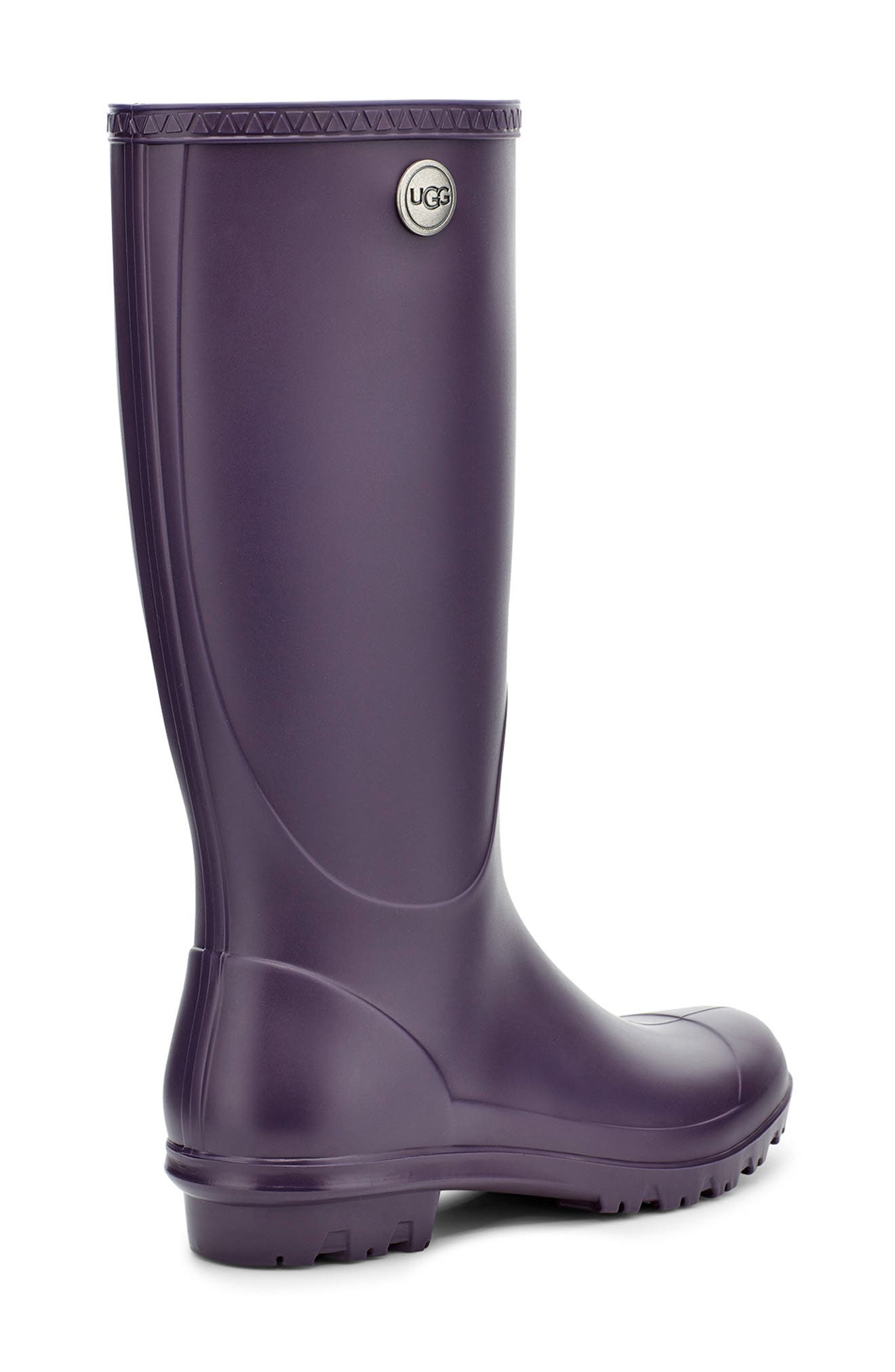 Shelby Matte Waterproof Rain Boot, Alternate, color, NIGHTSHADE RUBBER