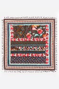 Bimba y Lola Ikat Flower Patchwork Shawl