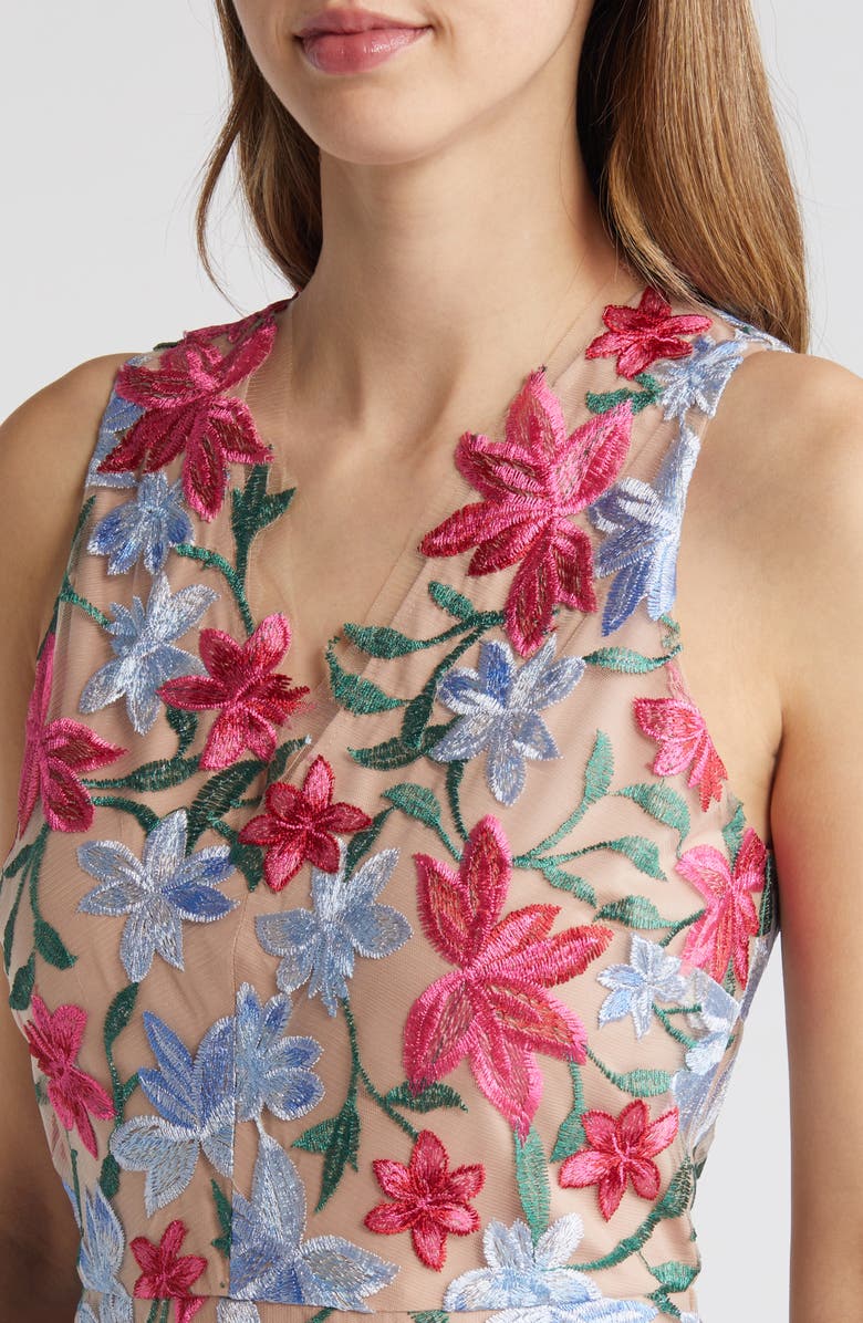 Sam Edelman Embroidered Floral Minidress, Alternate, color,