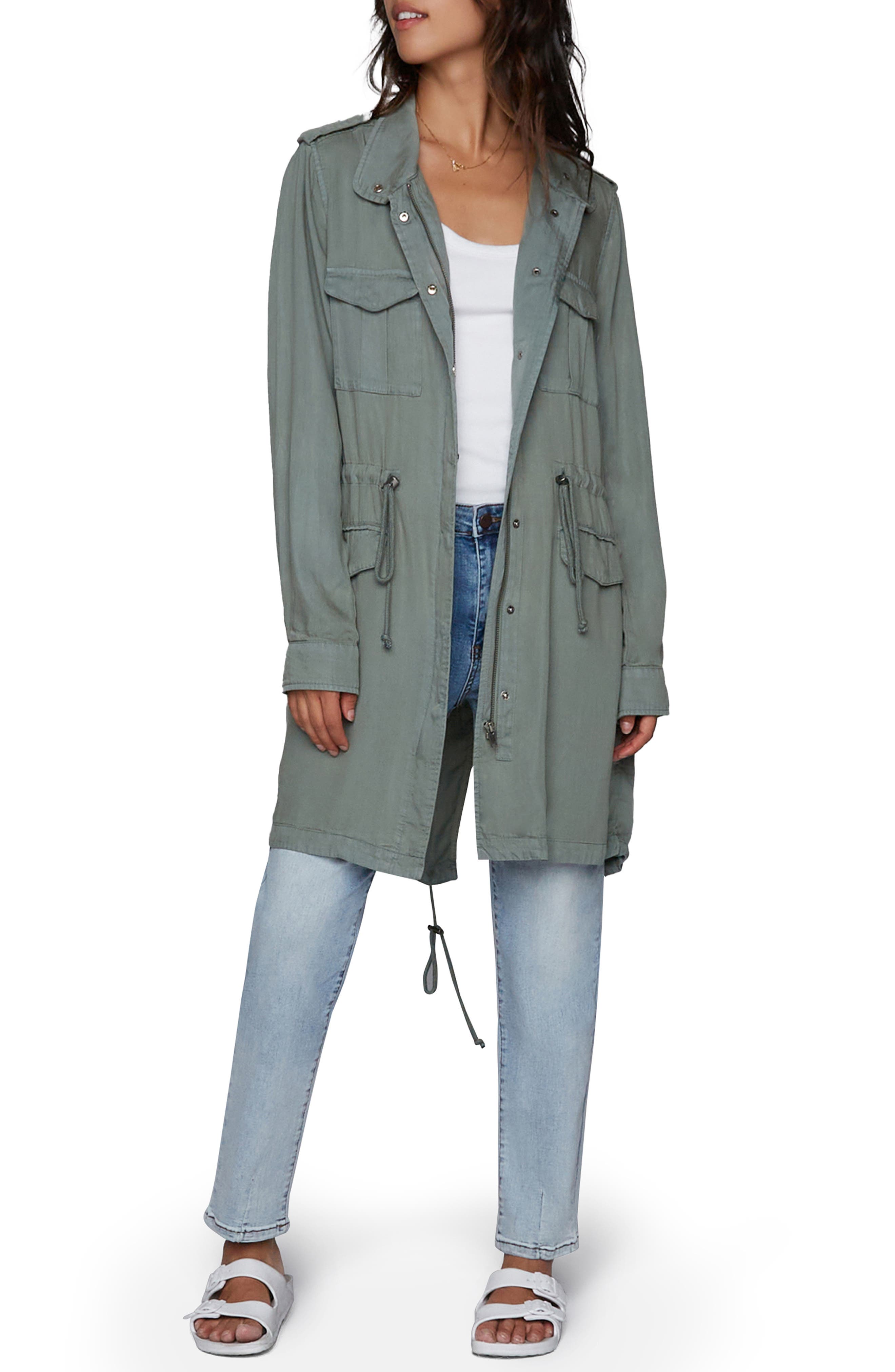 Road Trim Split Hem Zip-Up Jacket - image 3