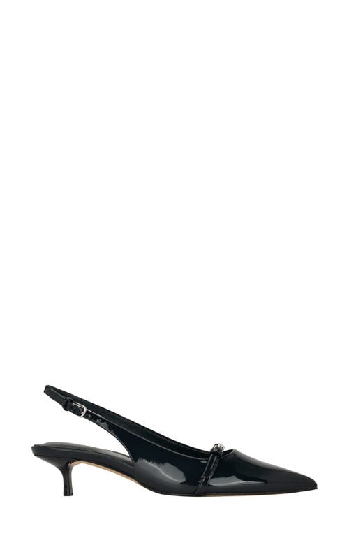 Calvin Klein Simira Kitten Heel Pump In Black