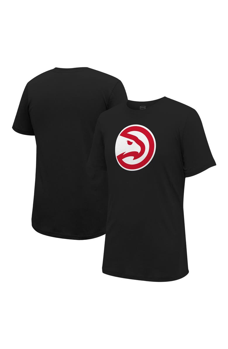 Stadium Essentials Unisex Stadium Essentials Black Atlanta Hawks Primary Logo T-Shirt, Alternate, color, Black