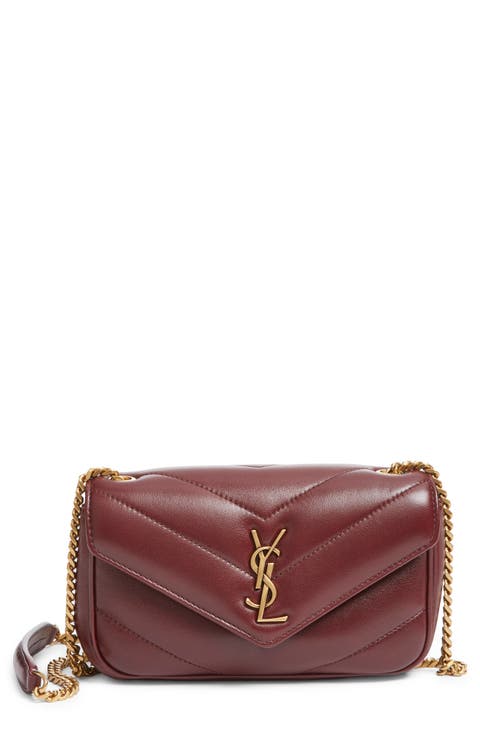 Shop Burgundy Saint Laurent Online | Nordstrom