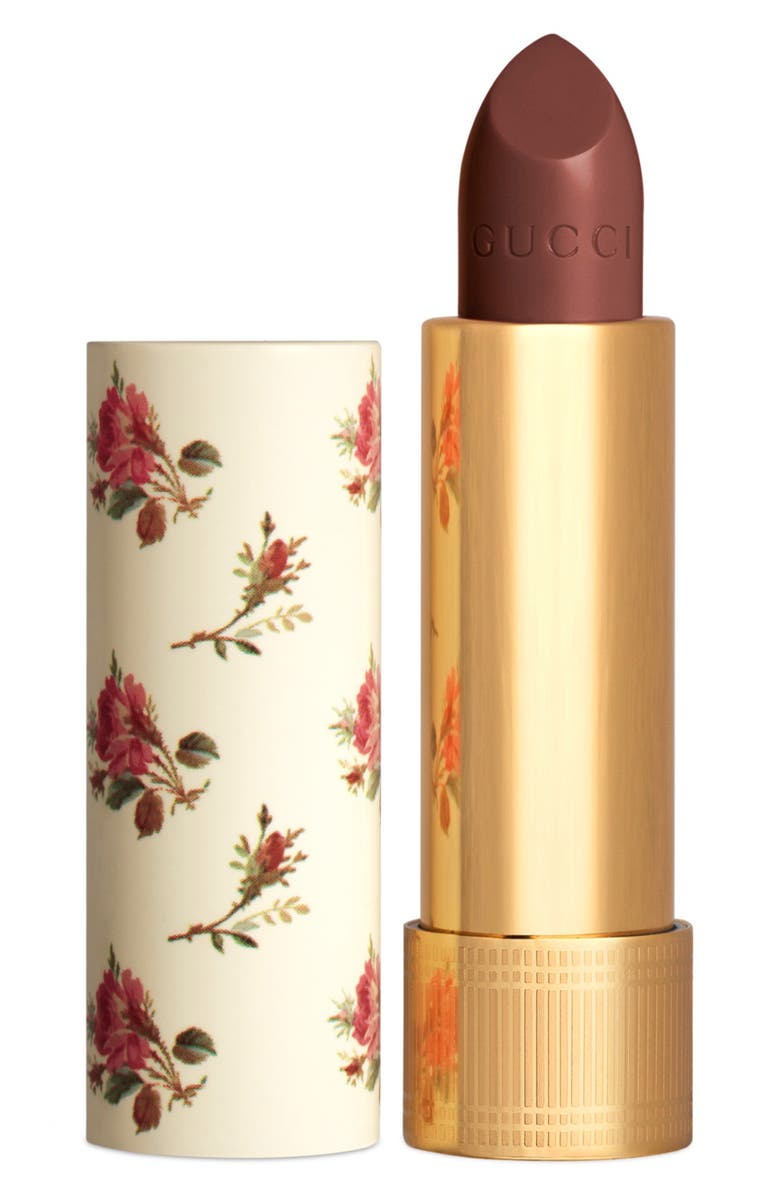 Gucci Rouge À Lèvres Voile Lipstick, Main, color, Clara Chestnut