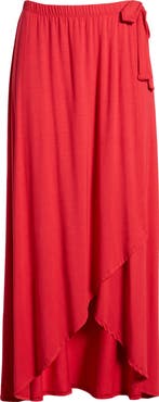 Loveappella Faux Wrap Skirt