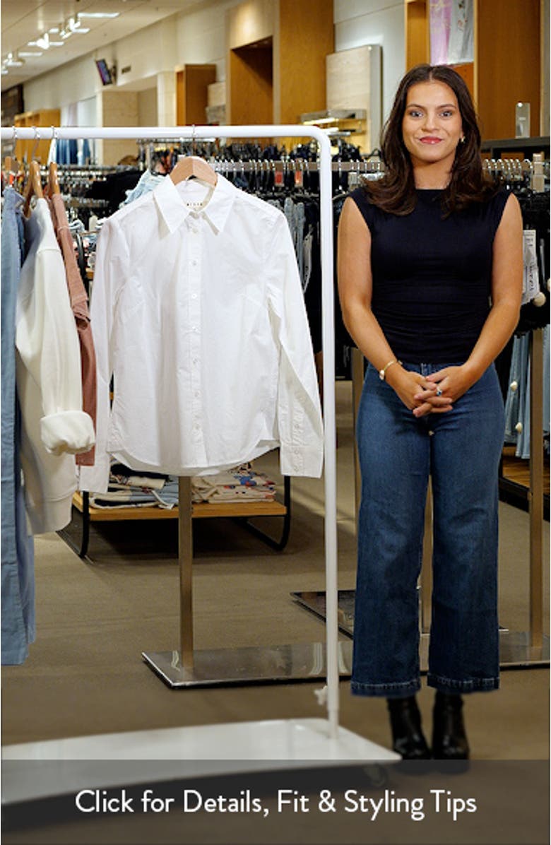 Sienna Cotton Button-Up Shirt, sales video thumbnail