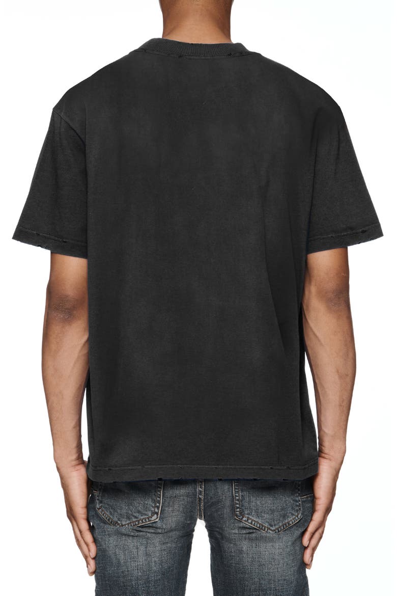 Logo Cotton Jersey T-Shirt, Alternate, color, BLACK