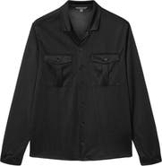 John Varvatos Sintra Summer Military Button-Up Shirt