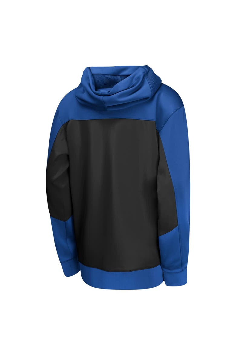 Youth Nike Blue/Black Orlando Magic Authentic On-Court Showtime Performance Full-Zip Hoodie, Alternate, color, Blue