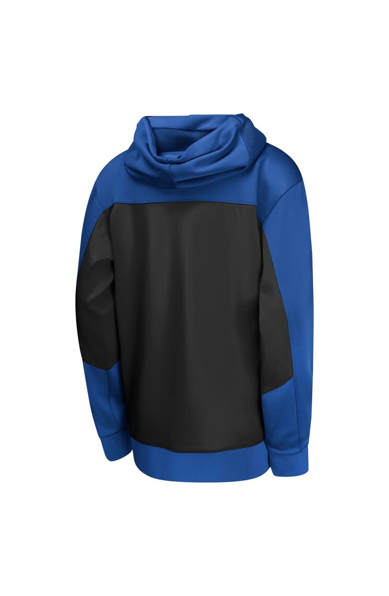 Nike Youth Nike Blue/Black Orlando Magic Authentic On-Court Showtime Performance Full-Zip Hoodie, Alternate, color, Blue