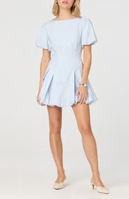 ASTR the Label Kattie Bubble Hem Minidress
