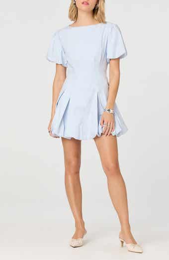 Kattie Bubble Hem Minidress