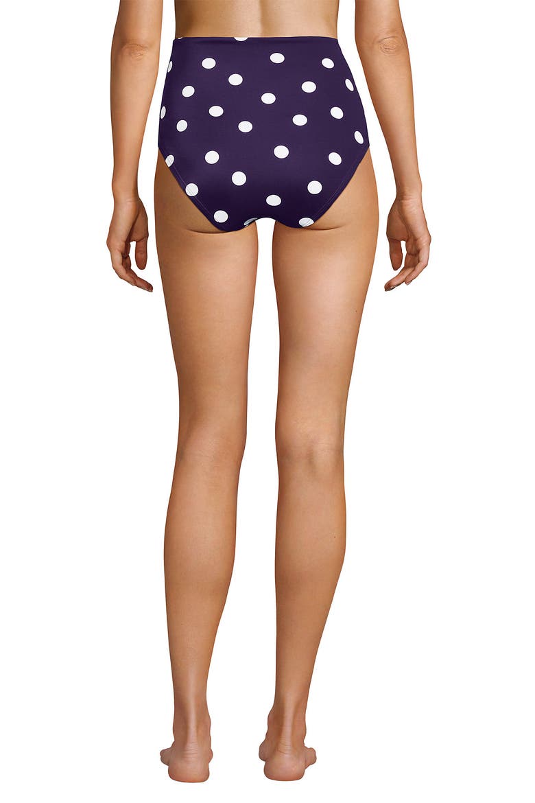 Slender Lite Ultra High Rise Bottoms, Alternate, color, Blackberry Polka Dot