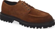 BOSS Julio Lugged Moc Toe Suede Derby