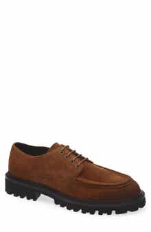Julio Lugged Moc Toe Suede Derby