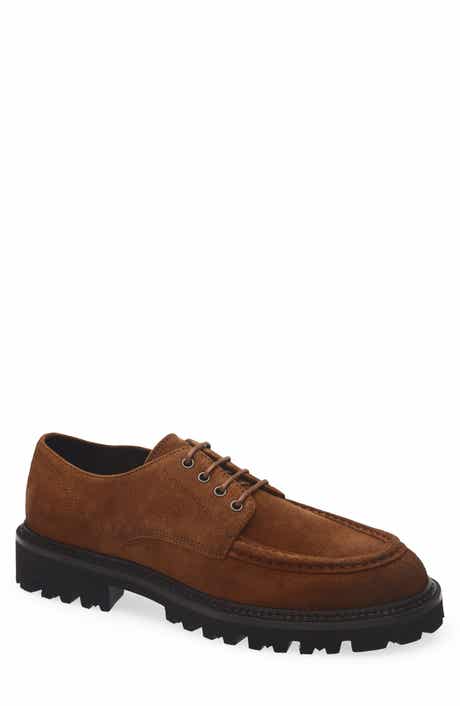 Julio Lugged Moc Toe Suede Derby