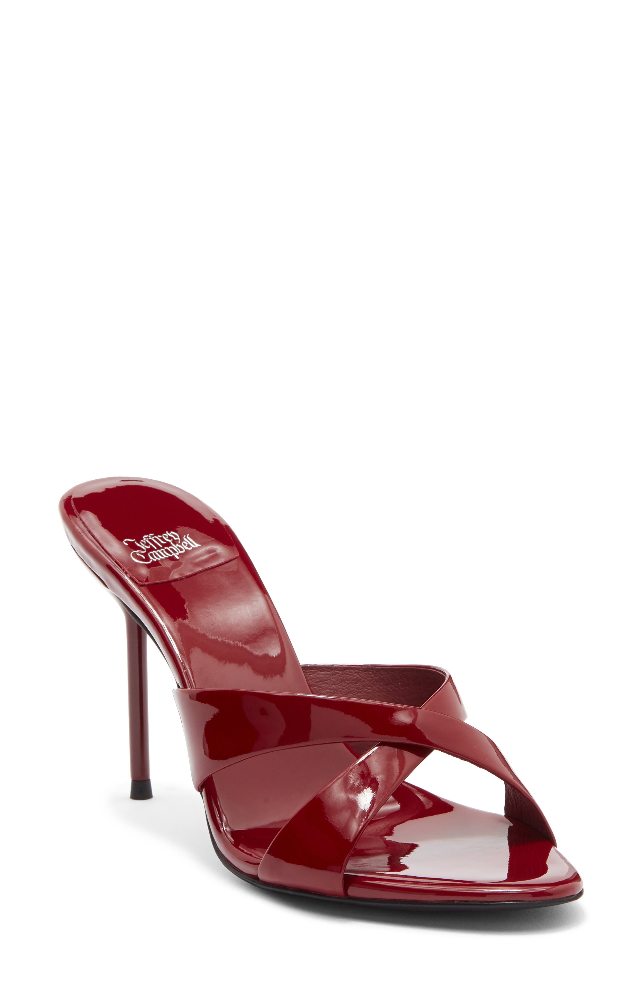 CHERRY RED PATENT