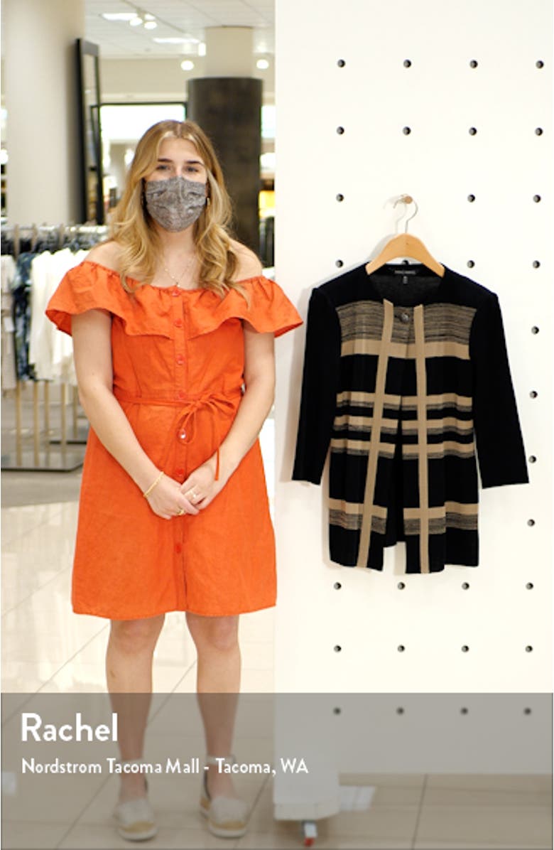 Mix Stripe Sweater Jacket, sales video thumbnail