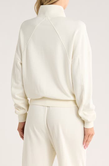 Terry Half Zip Pullover