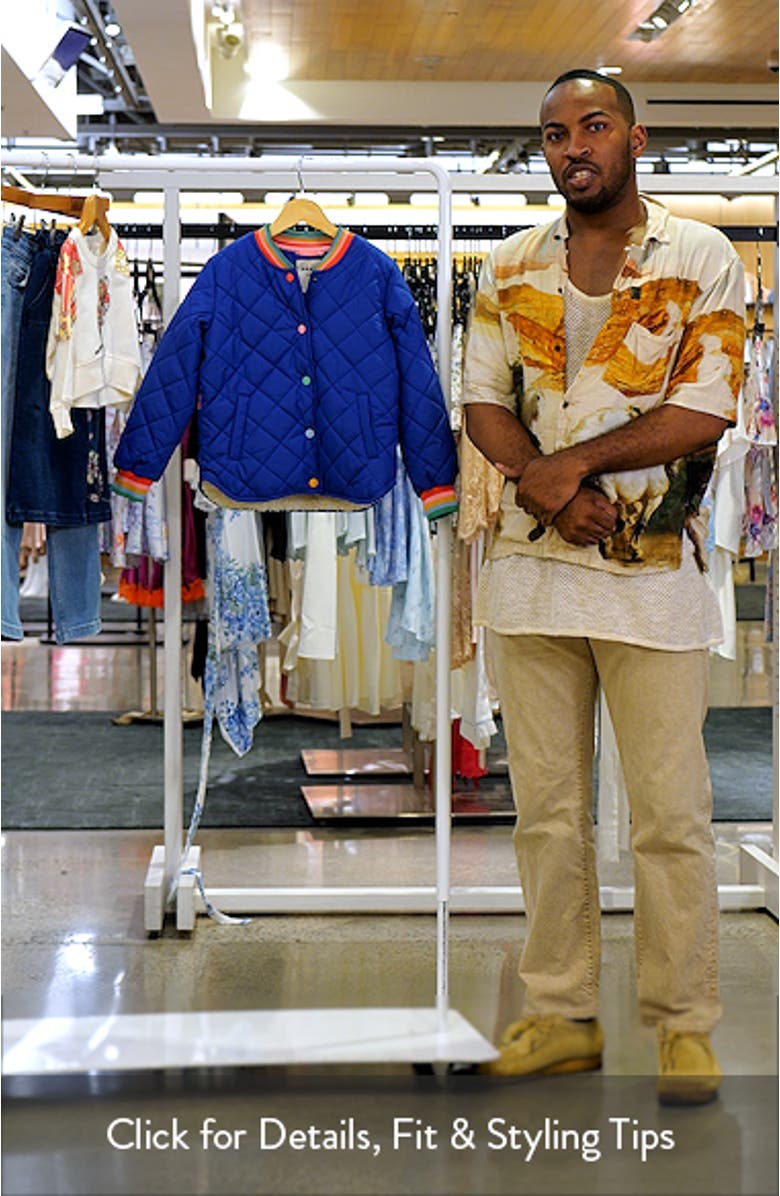 Kids
 Fun Quilted Bomber Jacket, sales video thumbnail