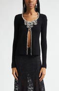 Rabanne Embellished Cutaway Cardigan