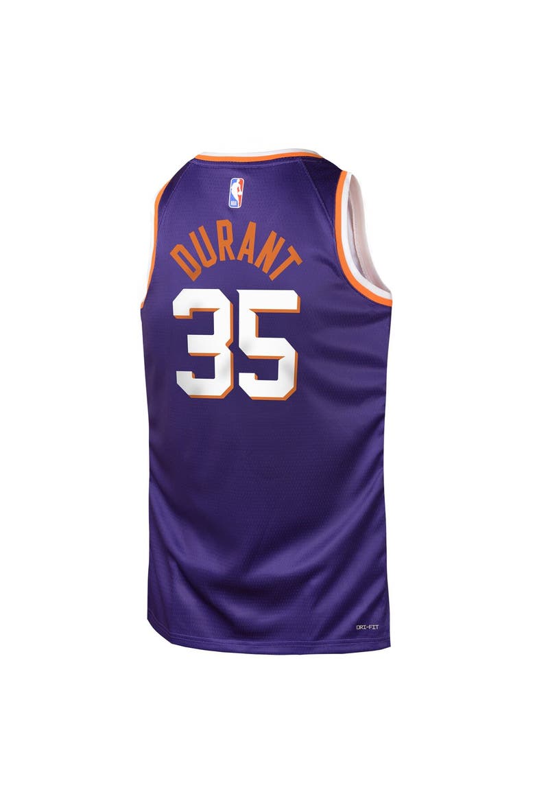 Youth Nike Kevin Durant Purple Phoenix Suns Swingman Jersey - Icon, Alternate, color, Purple