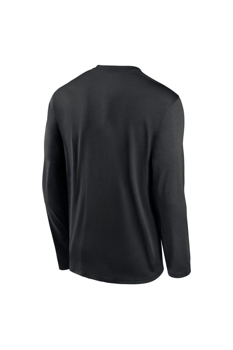 Men's Nike Black New Orleans Saints Legend Icon Long Sleeve T-Shirt, Alternate, color, Black