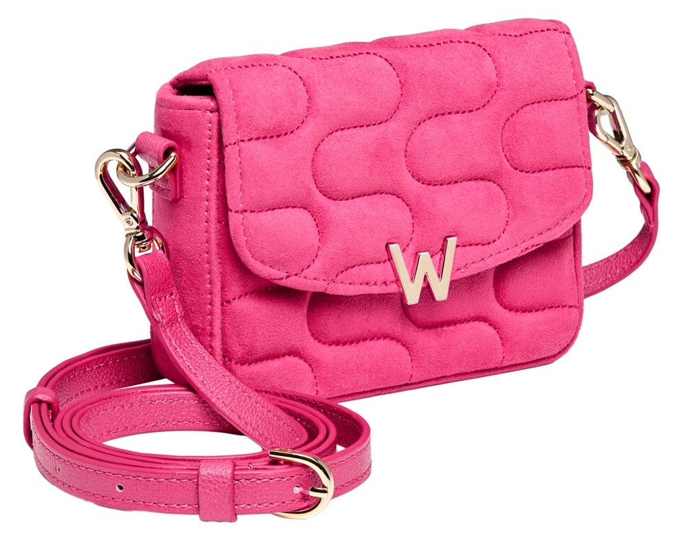 Mimi Swirl Mini Bag, Alternate, color, Pink Flash