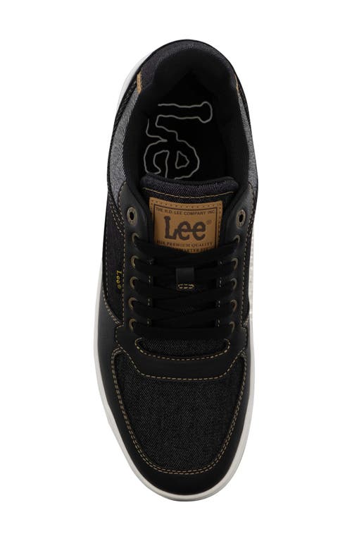 Lee Daybreaker Low Top Sneaker In Black