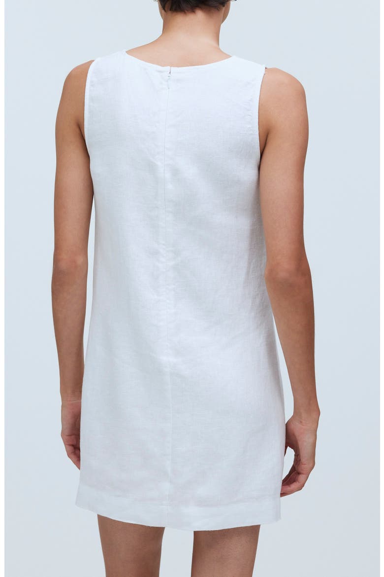 Ariana V-Neck Minidress, Alternate, color, EYELET WHITE