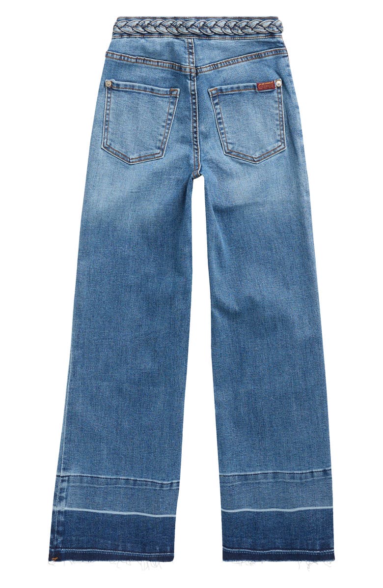 7 For All Mankind Kids' Lotta Wide Leg Jeans, Alternate, color, Speakeasy