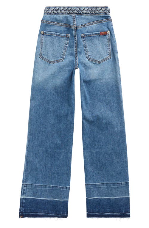 7 For All Mankind Kids' Lotta Wide Leg Jeans In Blue