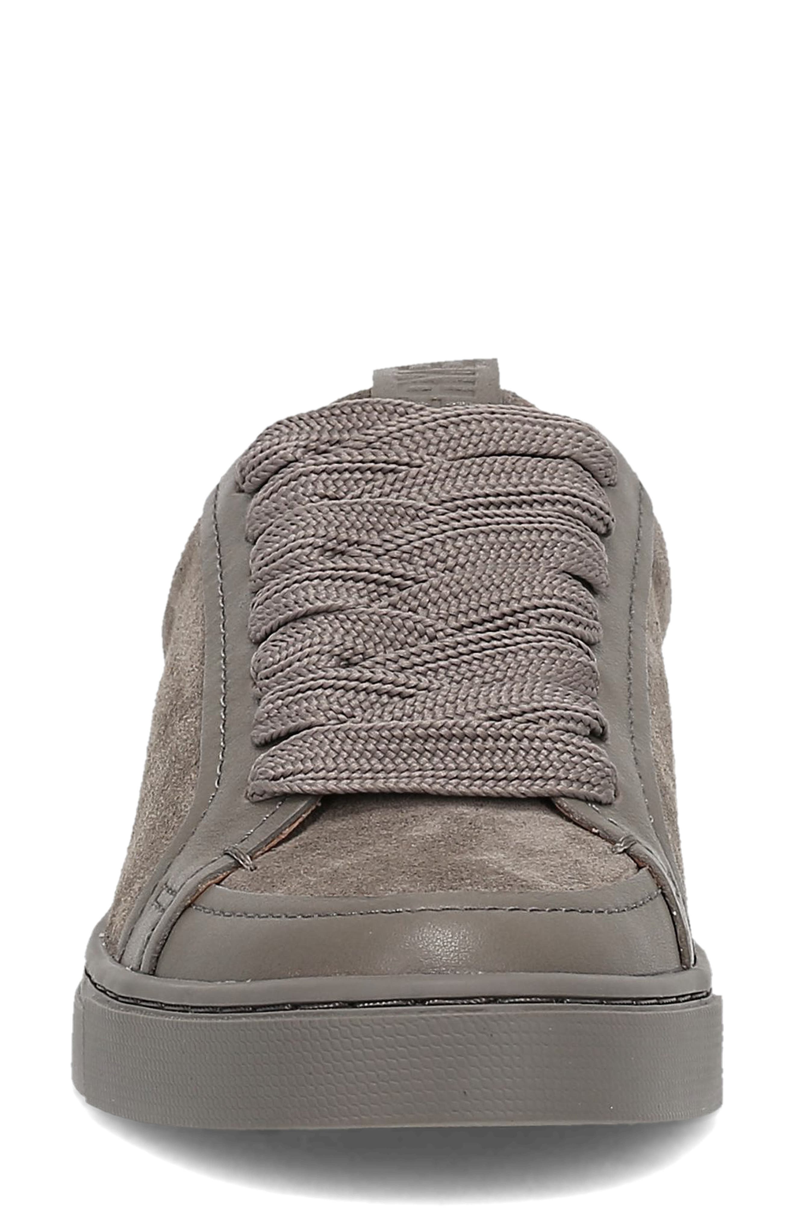 Frye Ivy Low Top Sneaker, Alternate, color, Steel