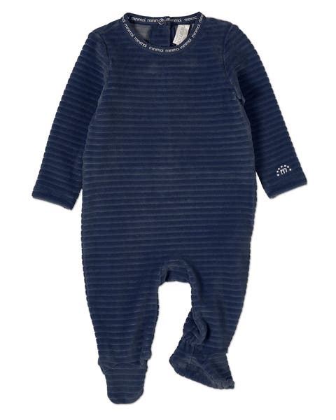 Cotton-Rich Drop-Needle Footie (Baby)