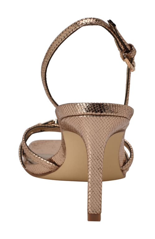 Shop Guess Twilla Slingback Sandal In Gold